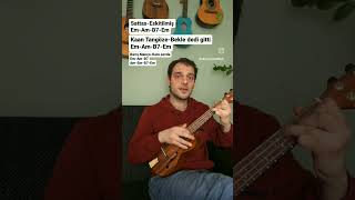 Ukulelede 3 akorla çalabileceğiniz 3 Türkçe şarkı
