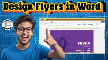 Hoe maak je een flyer met Microsoft Word | Stapsgewijze handleiding (2025)