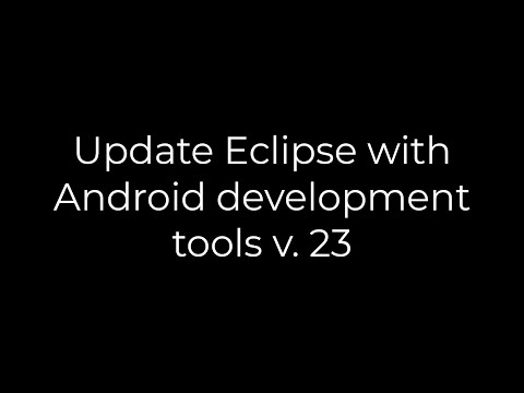 Java :Update Eclipse with Android development tools v. 23(5solution)