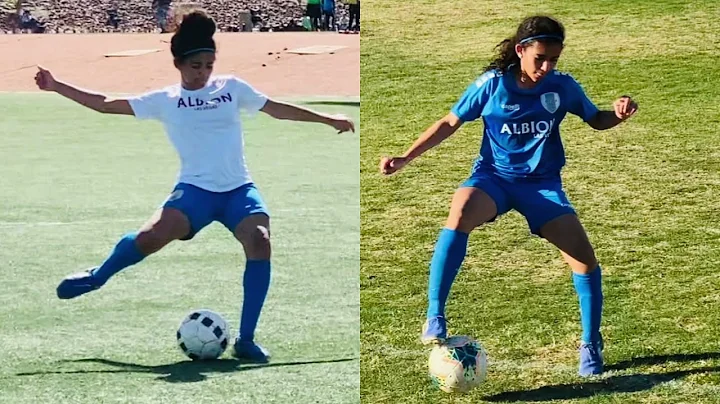 Natalia Ortiz 13U Soccer Highlights 2020-21 | Spee...