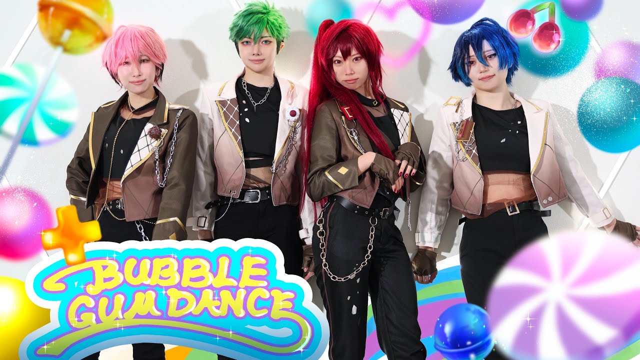 あんスタ】BUBBLE GUM DANCE 踊ってみた【コスプレ】MELLOW DEAR US
