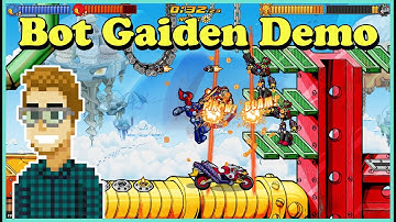 Bot Gaiden | Indie Game Demo Showcase | Live PC Gameplay