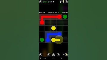 How To Solve Flow Free Classic Pack Level 4 5x5 Board Walk Through Solution Walkthrough
