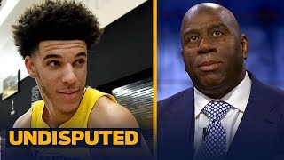 Magic details his relationship with LaVar Ball, expectations for Lonzo's rookie year | UNDISPUTED