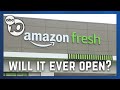 No grand opening for innovative Amazon Fresh store?