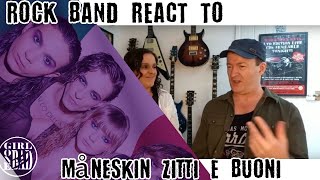 Rock Band React to Måneskin Zitti E Buoni Eurovision 2021 [Reaction #6]