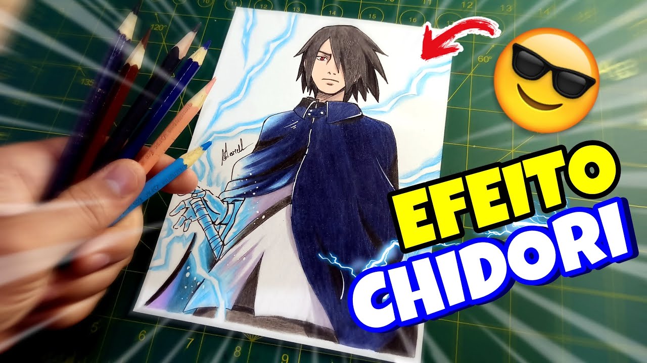 Como Desenhar O Sasuke Uchiha Tutorial Passo a Passo