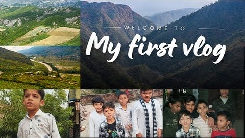 MY FIRST VLOG✓ || MY FIRST VIDEO ON YOUTUBE || HOW TO VIRAL MY FIRST VLOG