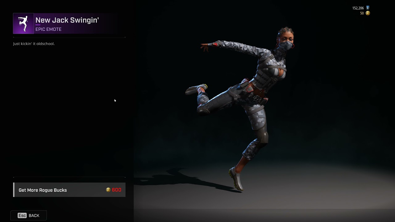 Rogue Company "NEW JACK SWINGIN" Emote