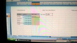 Copying formulas using absolute references