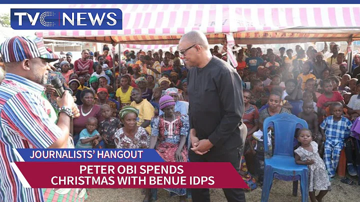 Peter Obi Spends Christmas with Benue IDPs