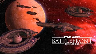 Star Wars Battlefront Commander - DROID NAVY! Separatist Space Battle