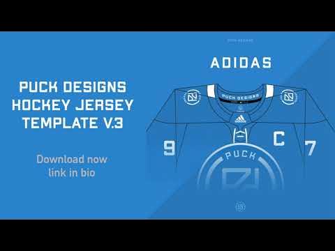 IceFlex Hockey Uniform Mockup Template - Premium - Locker Scene