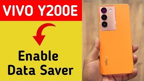 Vivo Y200e 5G me data saver kaise lagaye, How to enable data saver in Vivo Y200e 5G