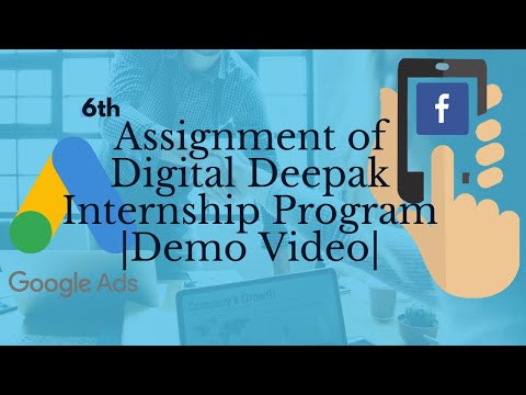 #TechilyFly, 6th Assignment Submission Demo of Digital Deepak Internship Program | Like and Share |