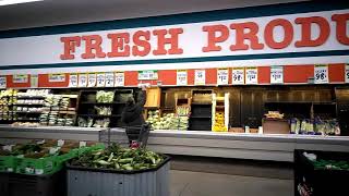 Winco Foods - Empty produce boxes - Corona Virus panic Buying