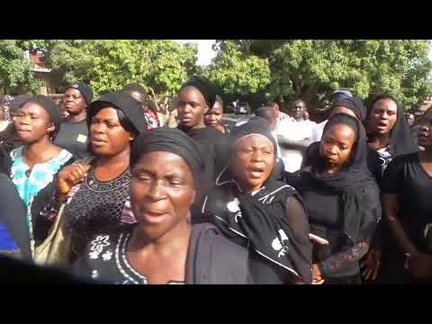 Miango Killings: Irigwe women of Bassa LGA, at mortuary to pick up dead for protest