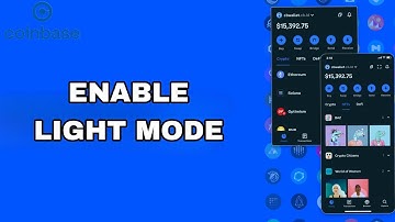 How To Enable Light Mode On Coinbase App