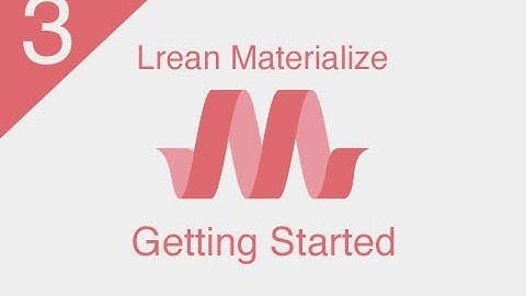 [ Learn Materialize ] #3 : Download Materialize and create first project