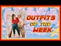 my outfits of the week⚡️