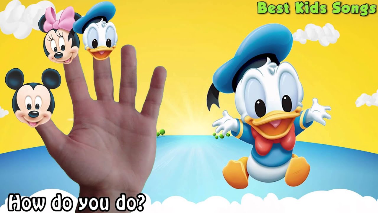 Mickey Mouse Monster Finger Family