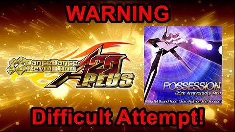 POSSESSION (20th Anniversary Mix) - DIFFICULT (14) - 938,200 (AA Clear) on DDR A20 PLUS (AC, US)