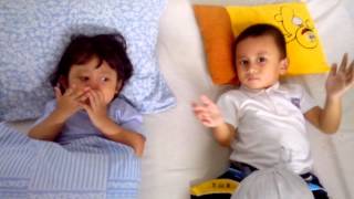belajar Baca doa Tidur (lucu)