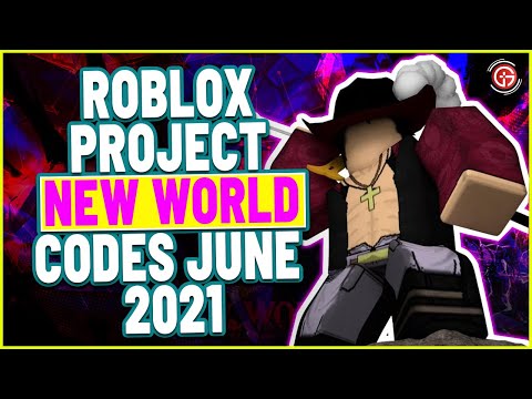 JULY 2021) PROJECT NEW WORLD CODES *FREE GEMS* ALL NEW ROBLOX PROJECT NEW  WORLD CODES 