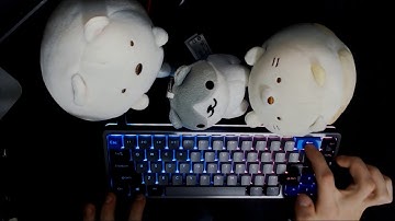 Drop ALT high-profile typing test (before and after lubing)