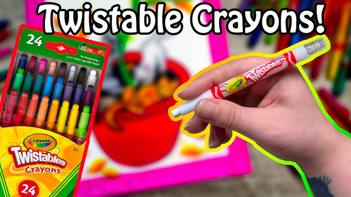 Crayola TWISTABLES Colored Pencils: Are They Worth It? #shorts