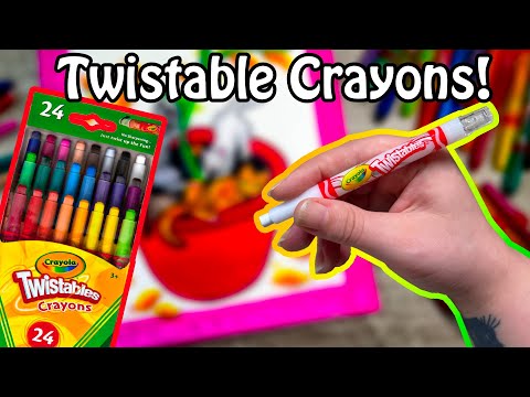 Crayola Mini Twistables Crayons, Pack of 24