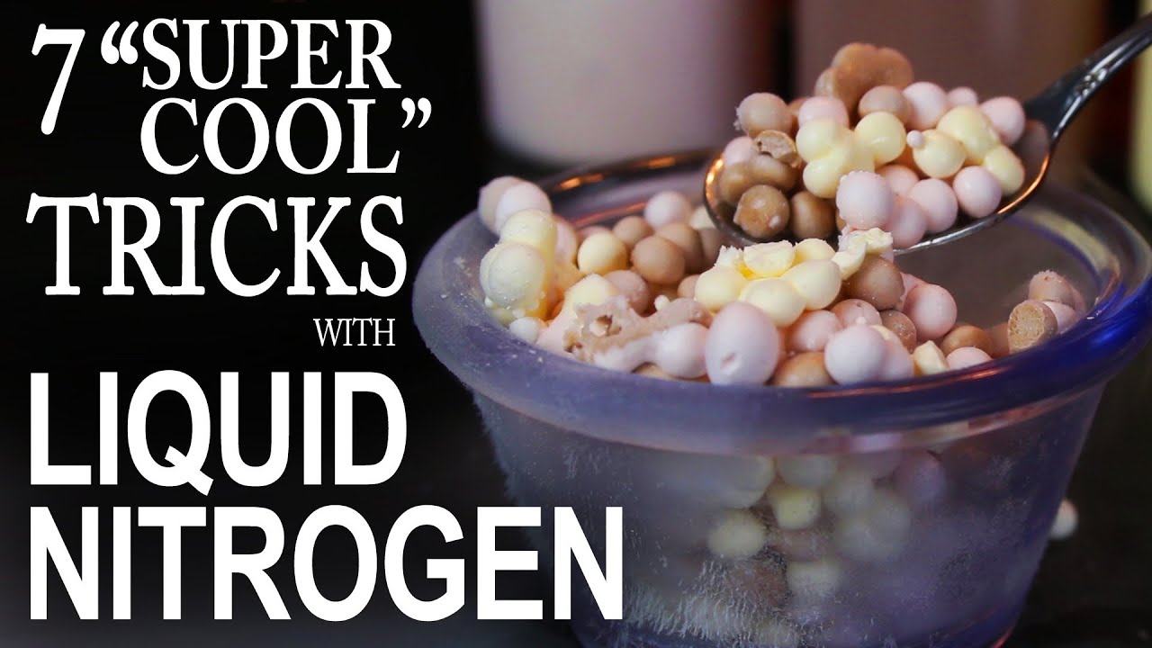 Homemade Dippin' Dots (LIQUID NITROGEN MADNESS!!) 