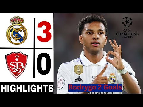 Real Madrid vs Brest 3-0 - All Goals & Highlights Champions League 2025 Real Madrid vs Brest 3-0 - All Goals & Highlights Champions League 2025 Thumbnail