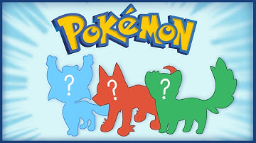 🌊🔥🌿creating new starter pokemon!