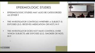 Epidemiology 20151028