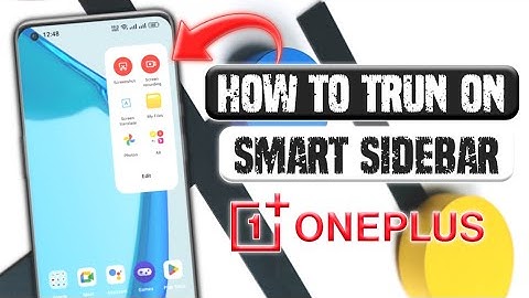 How to Turn on Smart Sidebar on OnePlus 9 Pro 5G | Easy Guide!