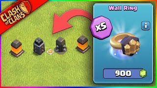 'BUYING 5 WALL RINGS..?' ▶️ Clash of Clans ◀️ WORST. IDEA. EVER. screenshot 1