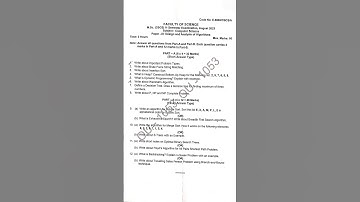 OU MSC(CS) SEMESTER-II DESIGN & ANALYSIS OF ALGORITHMS QUESTION PAPER 2023