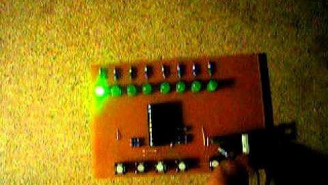 PIC 16F628 led flasher