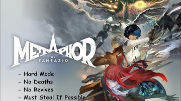 Metaphor: ReFantazio - Devourer of Flames - Hard Mode -  No Death