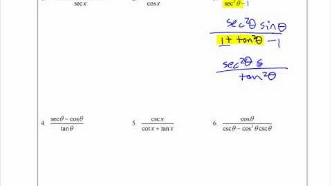 PC12 - 6.1b (pt3) Pythagorean Identities