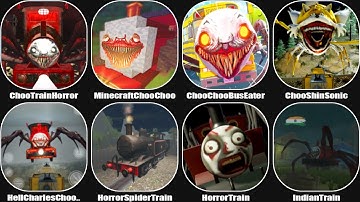 Mobile Choo Choo Charles vs Bus Eater,Shin Tapes,Choo Choo Train,Horror Train Game,SpiderTrain