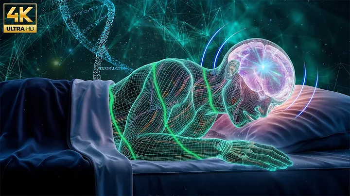 528Hz - Fall Into Deep Healing Sleep • Anxiety Relief, Melatonin Release • Stop Overthinking