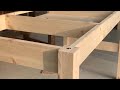 [Woodworking] Making A Simple Style Desk (No Screw) / [목공] 짜맞춤 원목 서랍 책상 만들기