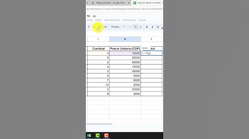 Cómo MULTIPLICAR 2 COLUMNAS en Excel #shorts #tutoriales #excel