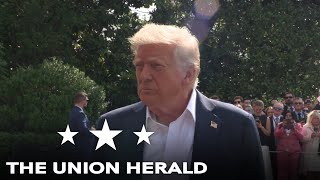 President Trump Holds a Press Gaggle 07\/11\/2025