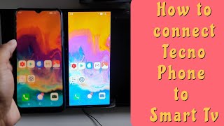 How To Connect Tecno Phone To Tv Tecno Cast To Tv Tecno Mobile Me Screen Mirroring Kaise Kare