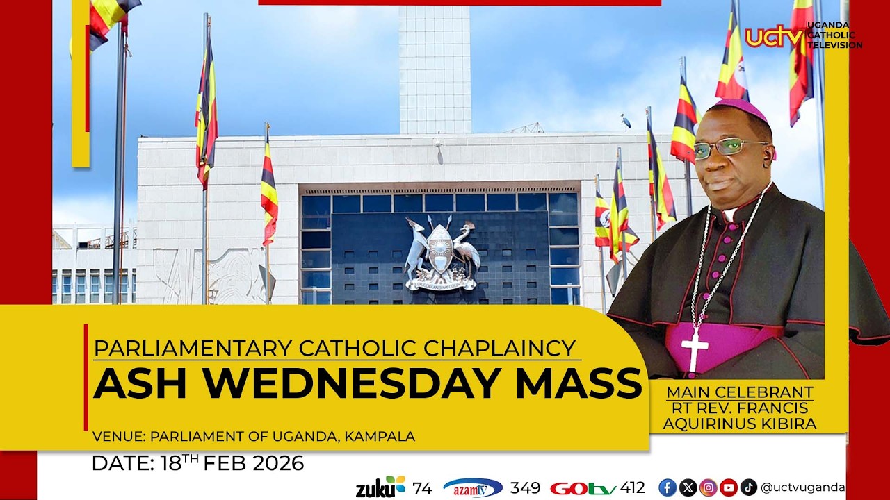 Ash Wednesday Mass at Parliament | Bishop Francis Aquirinus Kibira | 18th February 2026