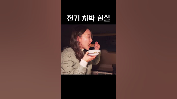 전기 차박 현실 (EV9 차박)