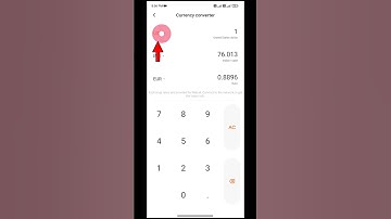 Currency Converter Xiaomi Mobile calculator interesting feature miui #shorts